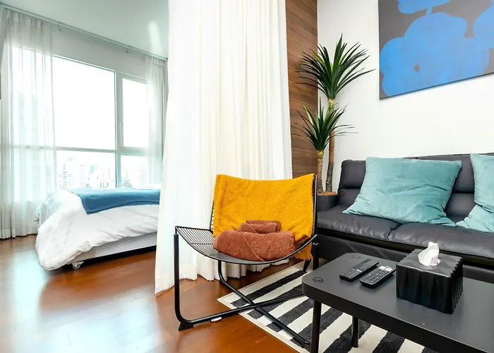 New 5min Thonglo Bts, Pool, Fitness 4 Guests Max Near Emsphere, Emquartier * Бангкок